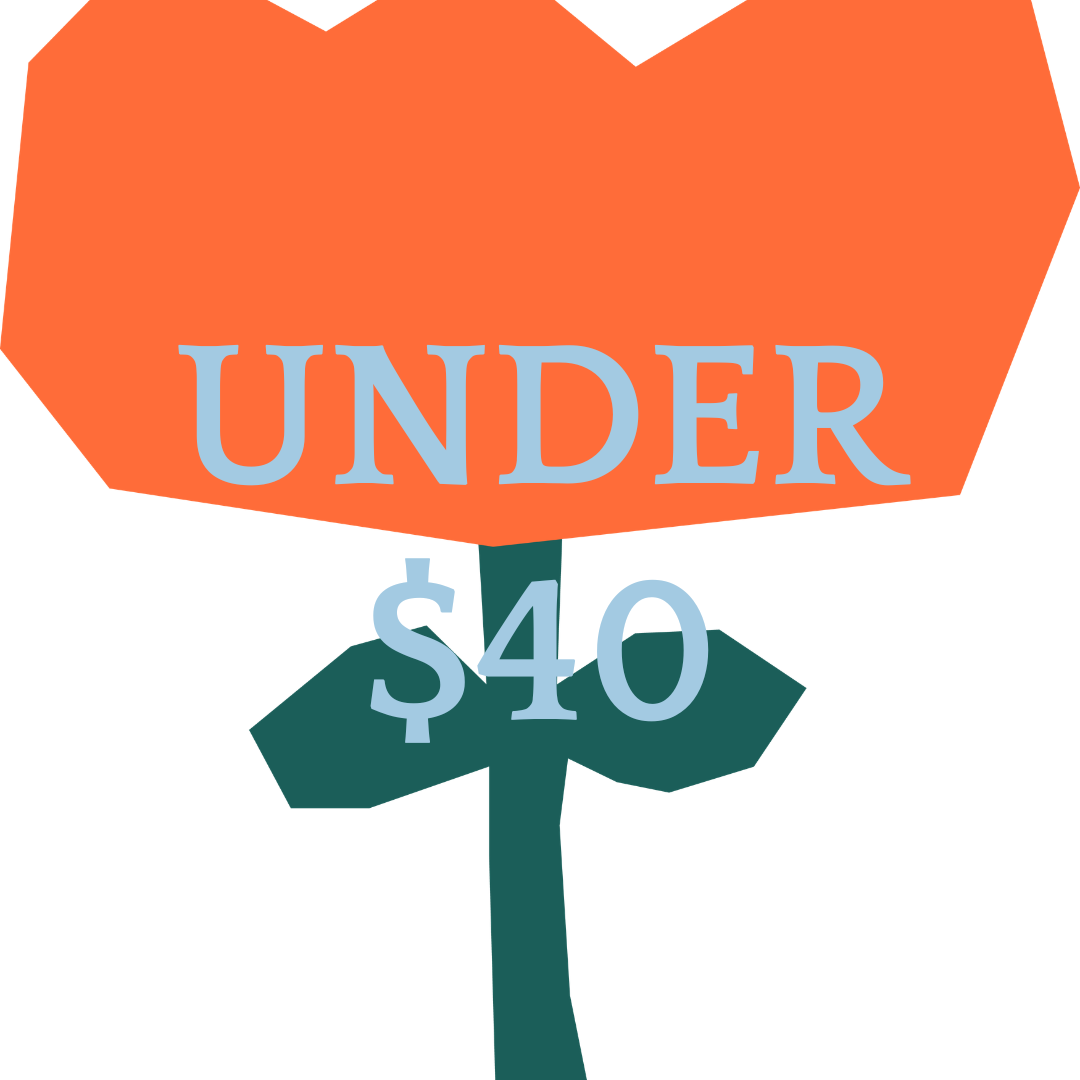 UNDER $40