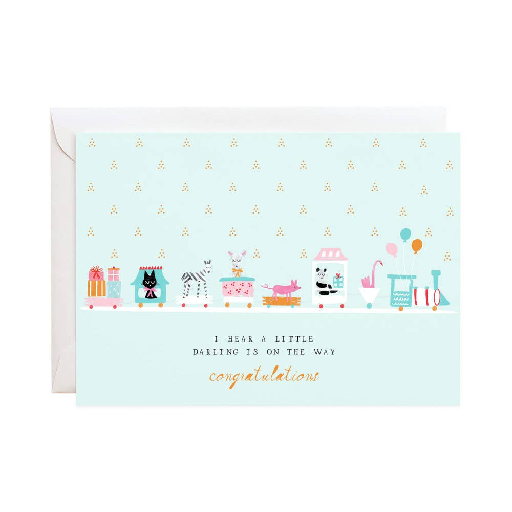 Choo Choo Train - Baby Card