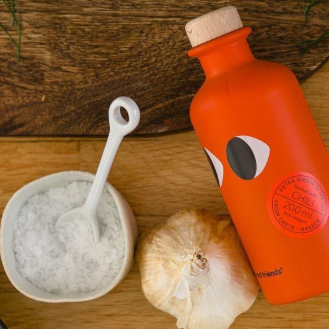 Yiayia and Friends Extra Virgin Olive Oil with Chilli 200ml