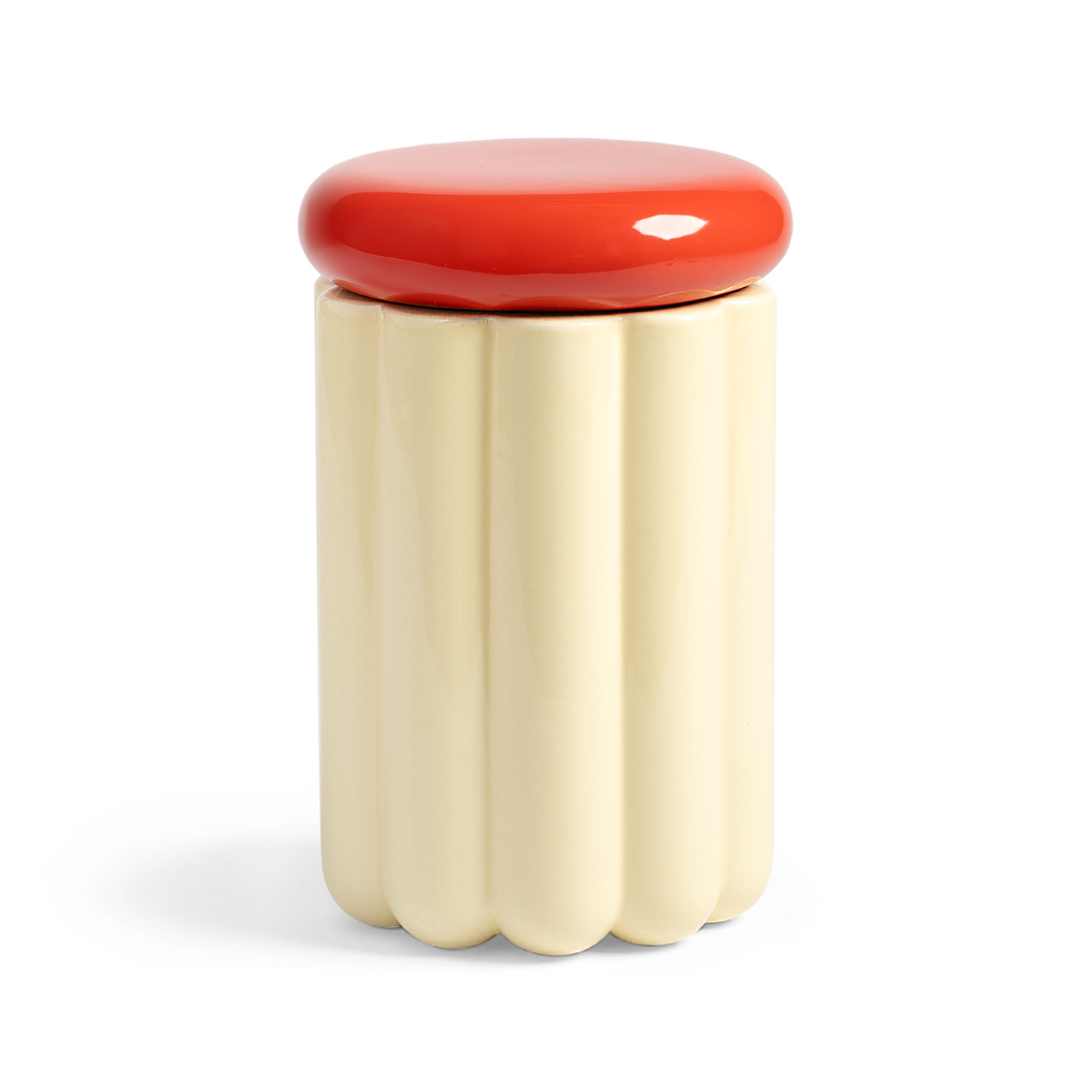 Charlo Jar By &Klevering - Off White - PRE ORDER