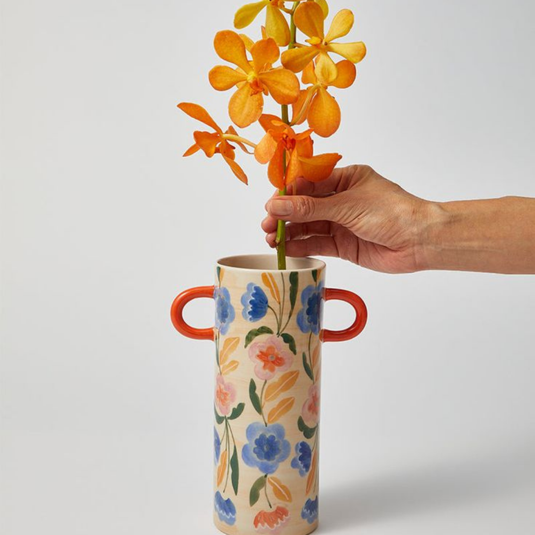 GRIFFE MULTI FLORAL TALL VASE