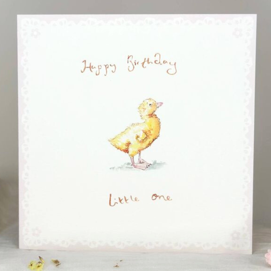 Happy Birthday little one card