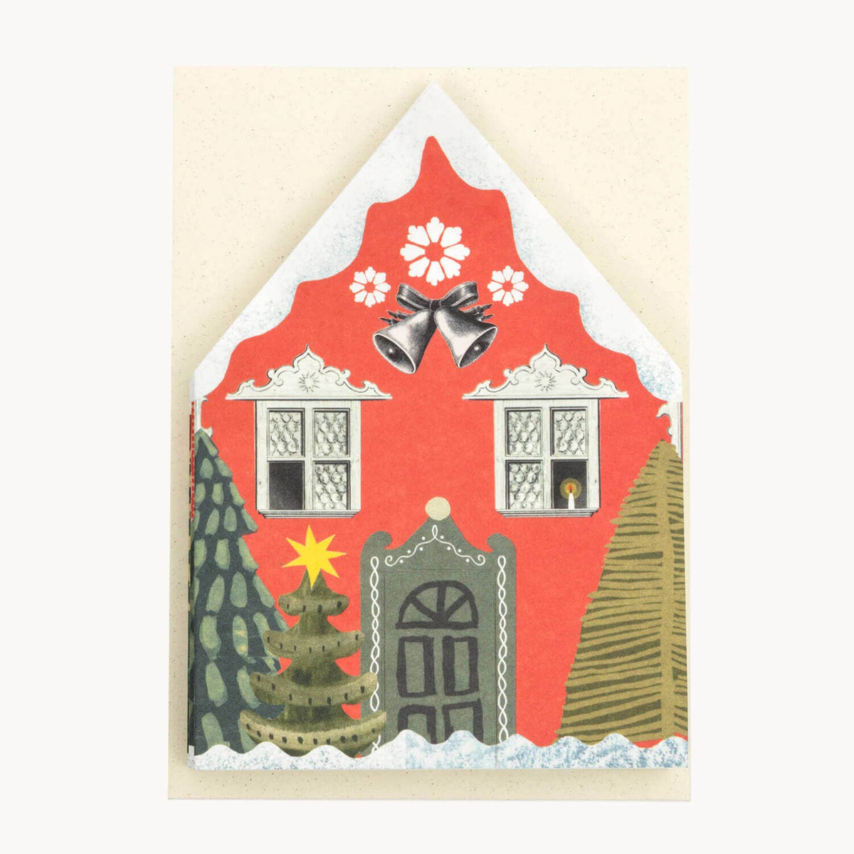 PRE ORDER - Christmas Houses Concertina Card