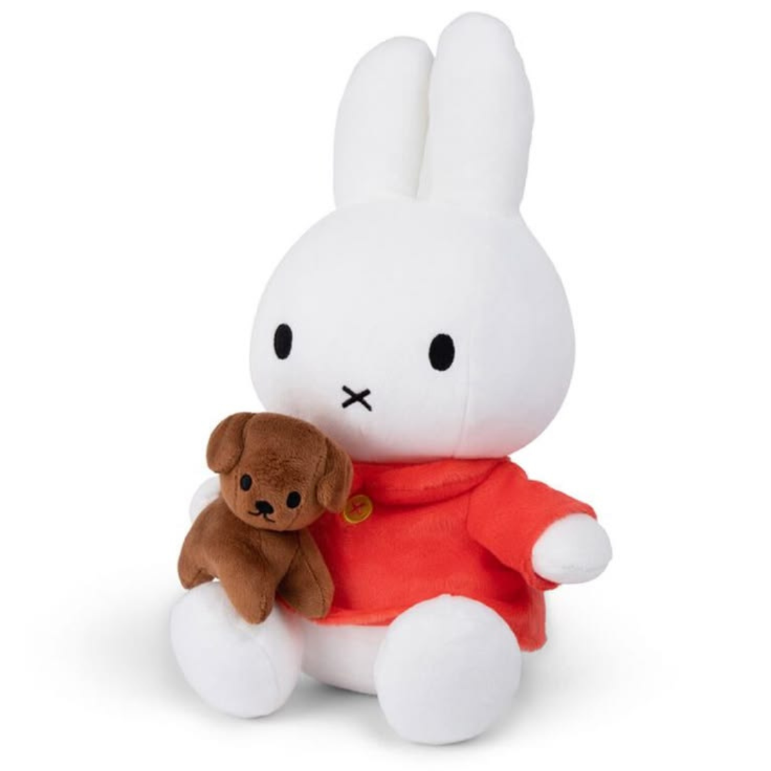 PRE ORDER - Miffy with Snuffy Plush – 33cm