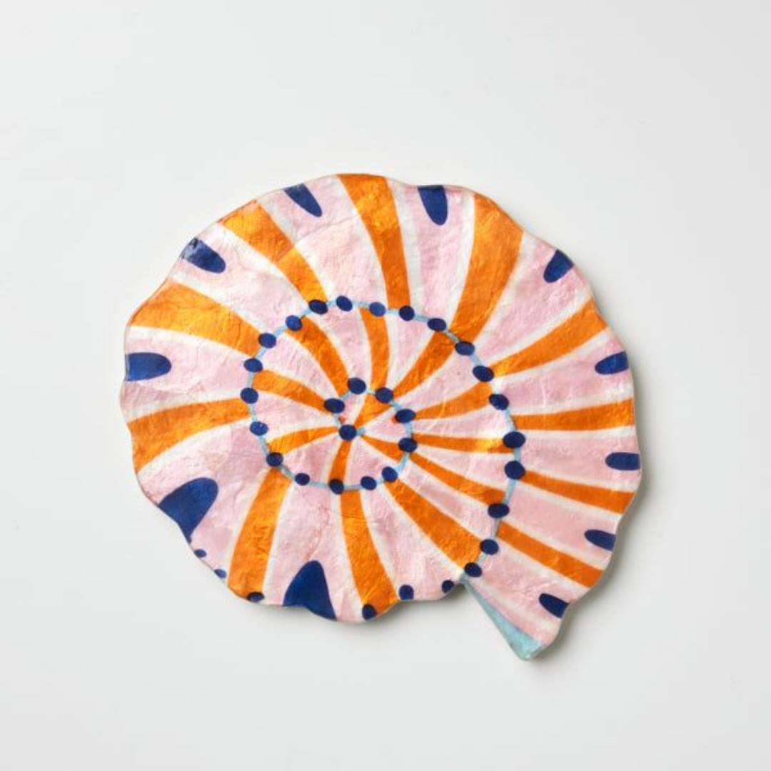 ISOLDE SHELL CAPIZ SHELL WALL ART