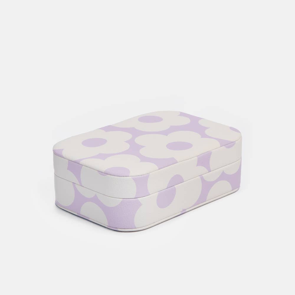 Lilac Flower Jewellery Box