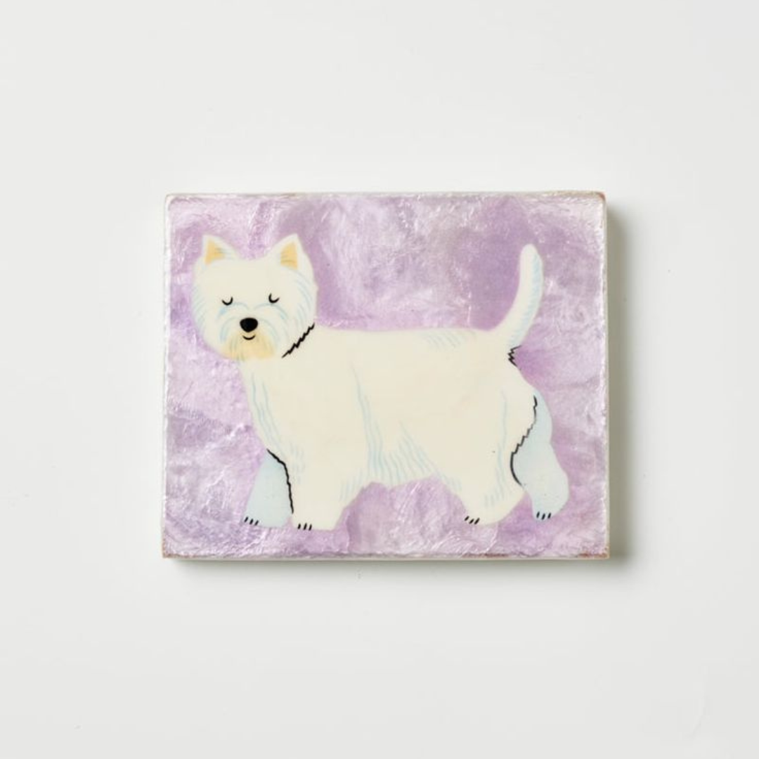 Pup Westie Tile