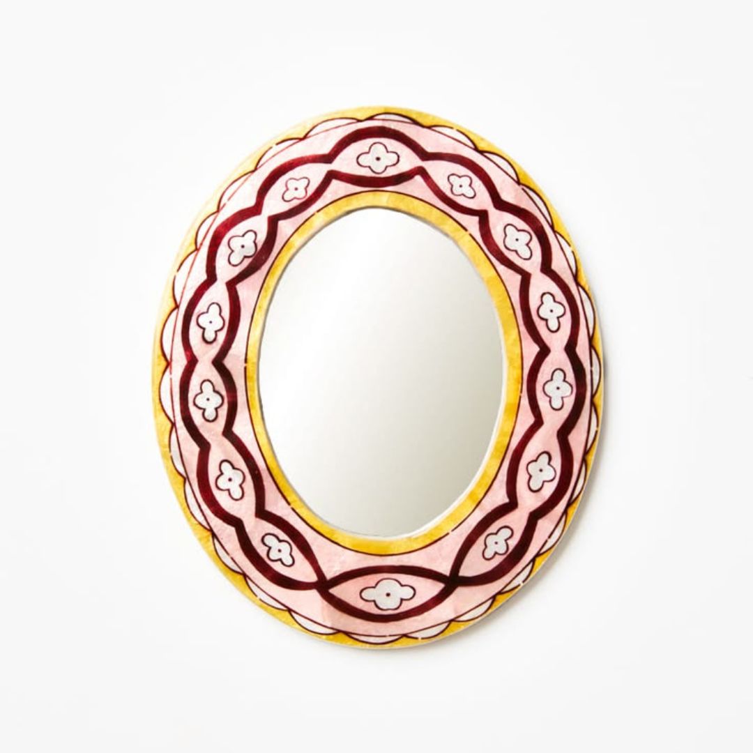 SAMIRA MIRROR PINK WAVES