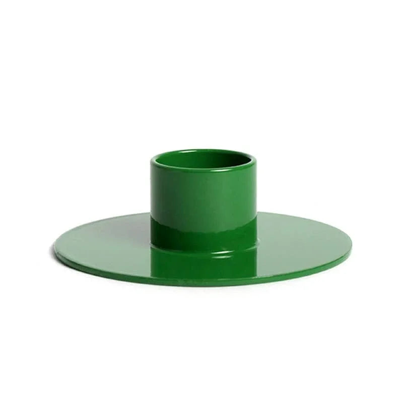 Candlestick Holder - Emerald Green
