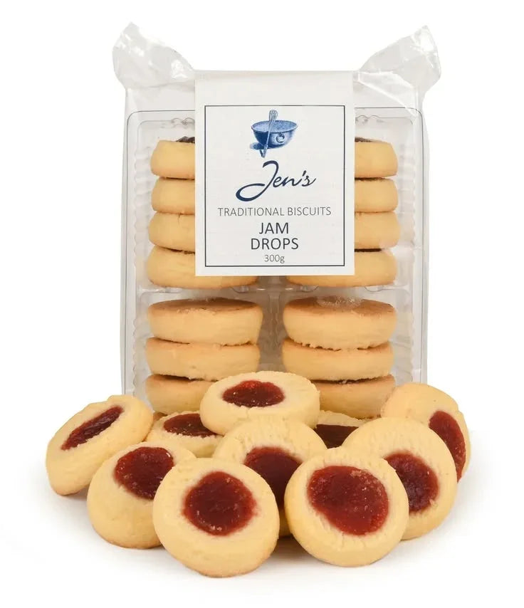 Jen's Traditional Biscuits Jam Drops - 300g