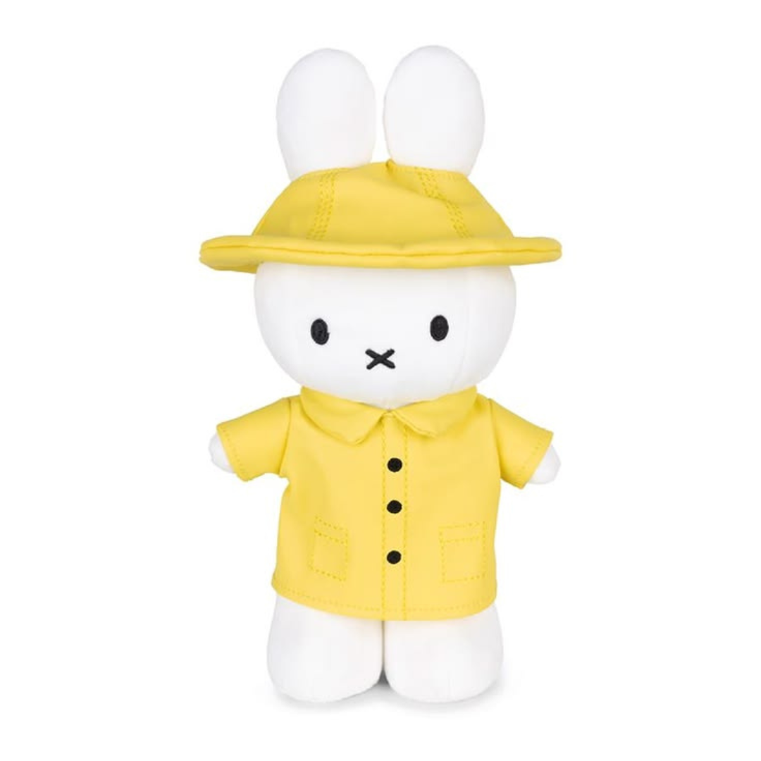 PRE ORDER - Miffy Yellow Raincoat Plush – 24cm