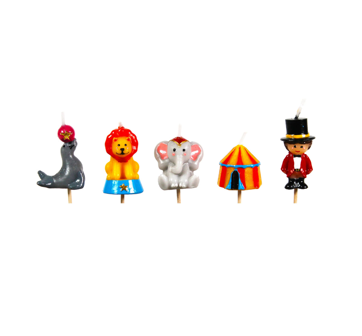 Circus Cake Candles