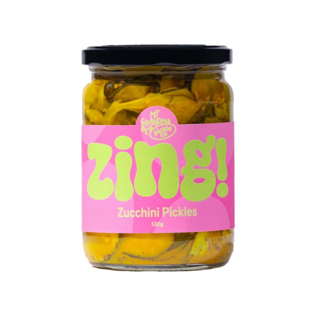ZING! Zucchini Pickles 530g