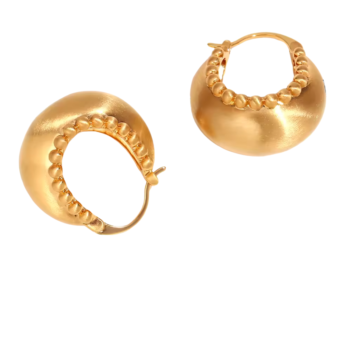 "Basket Case" Waterproof Earrings