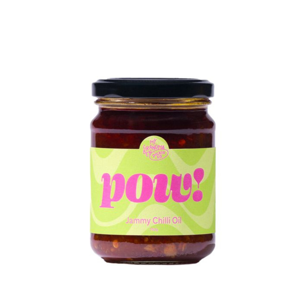 POW! JAMMY CHILLI OIL 250G