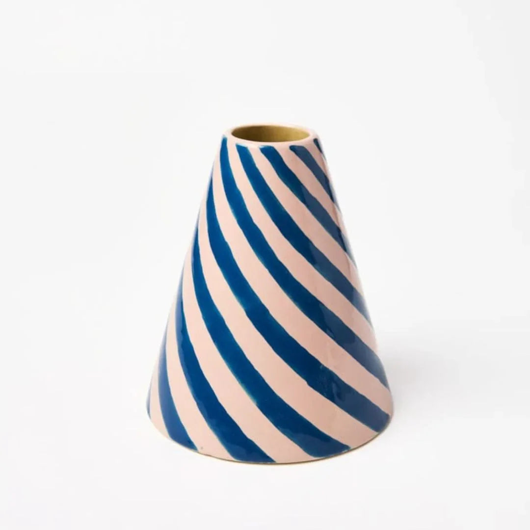 JESTER VASE BLUEBERRY SWIRL