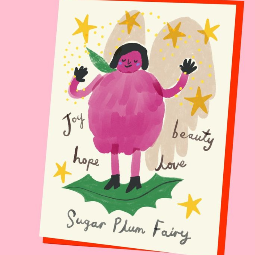 Sugar Plum Fairy Christmas Card