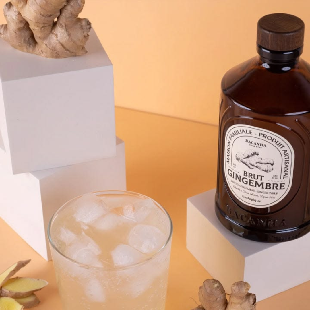 Bacanha Sirop Brut de Gingembre (Ginger) - 400 ml