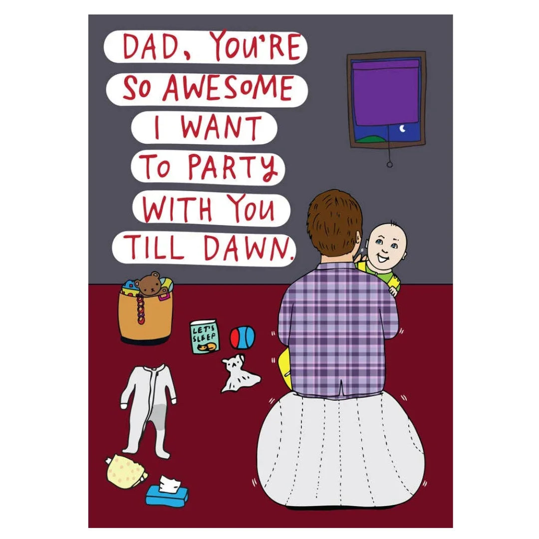 Dad, You’re So Awesome New Dad Card