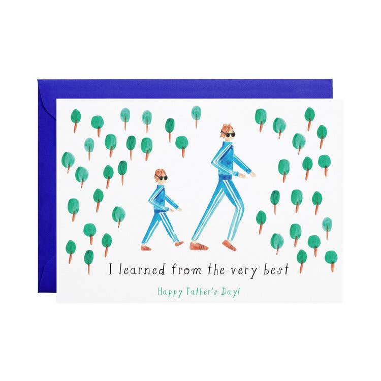 Like Father, Like Son - Father's Day Greeting Card