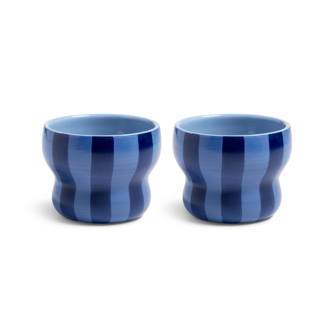 Blue Circus Mug Set of 2 By &Klevering - Large - PRE ORDER