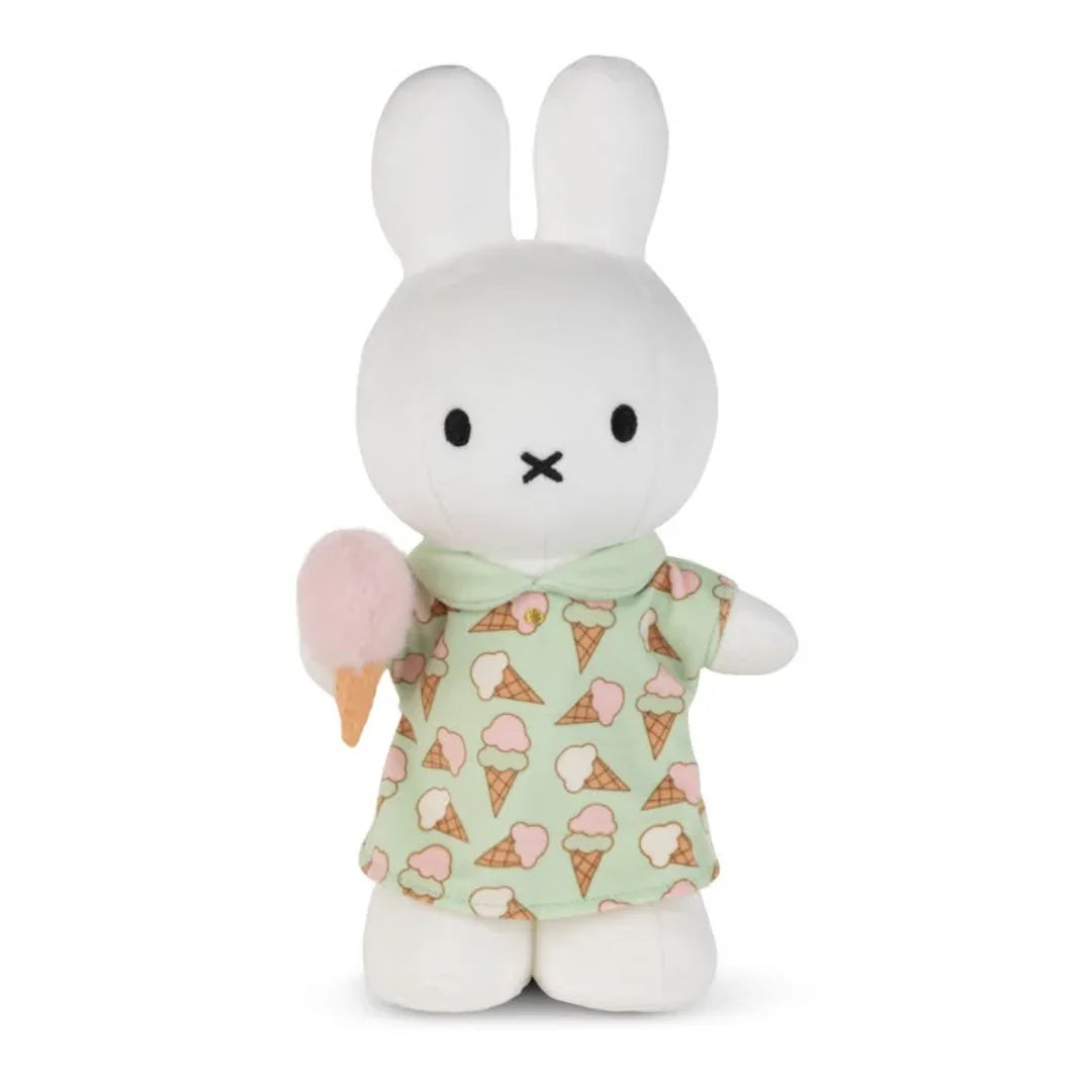 Miffy Ice Cream Dress Plush – 24cm