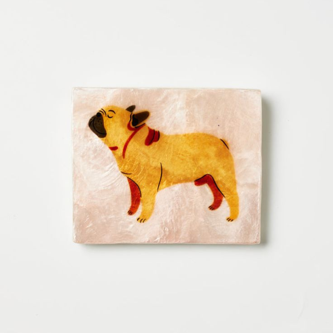 Pup Frenchie Tile