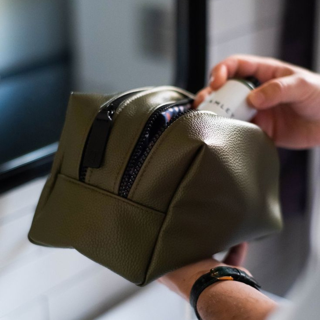 Green Large Travel Washbag