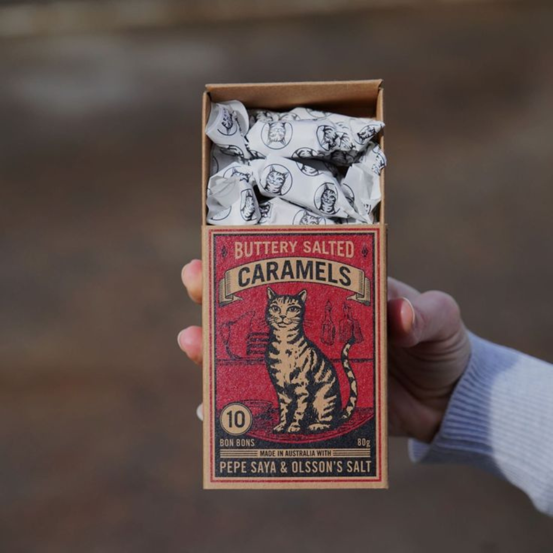 Buttery Salted Caramels 80gm | 10 x Bon Bons
