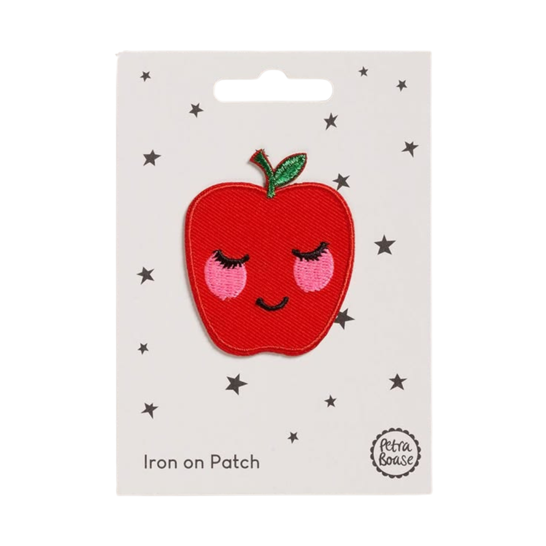 Apple Iron on Patch
