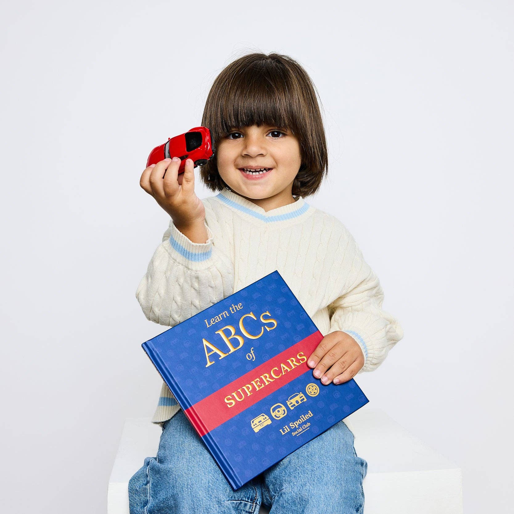 Learn the ABCs of Supercars Book