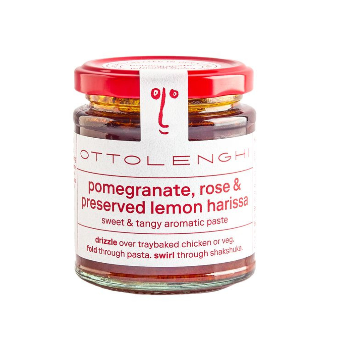 Ottolenghi Rose, Pomegranate and Preserved Lemon Harissa 170g