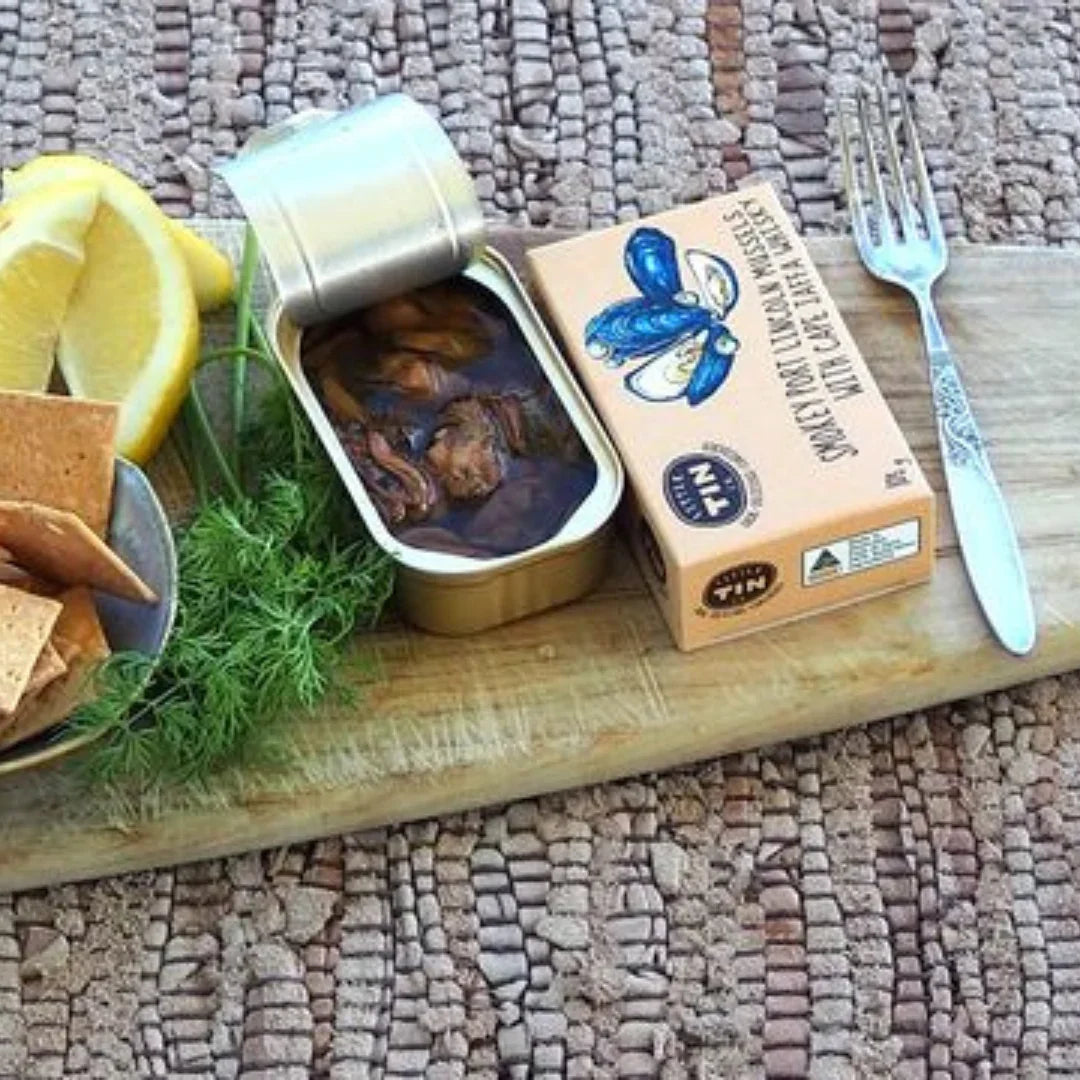 Smokey Port Lincoln Mussels with Cape Jaffa Whisky