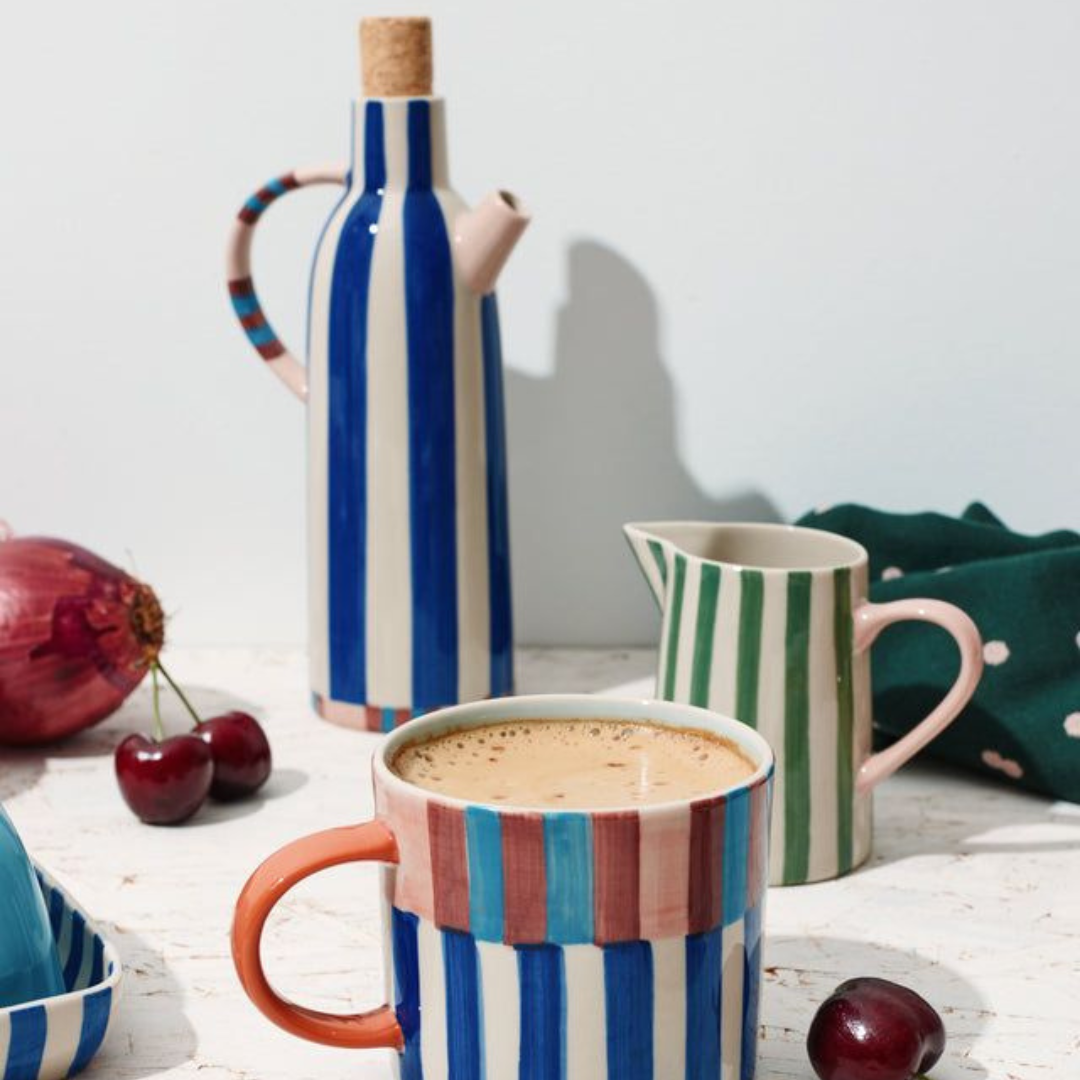 Bloomie Green Milk Jug