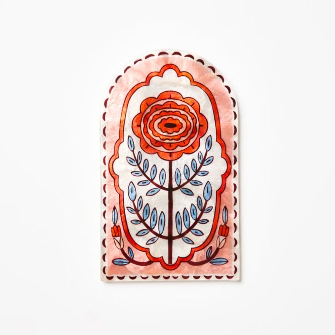 SAMIRA WALL ART FLOWER ARCH