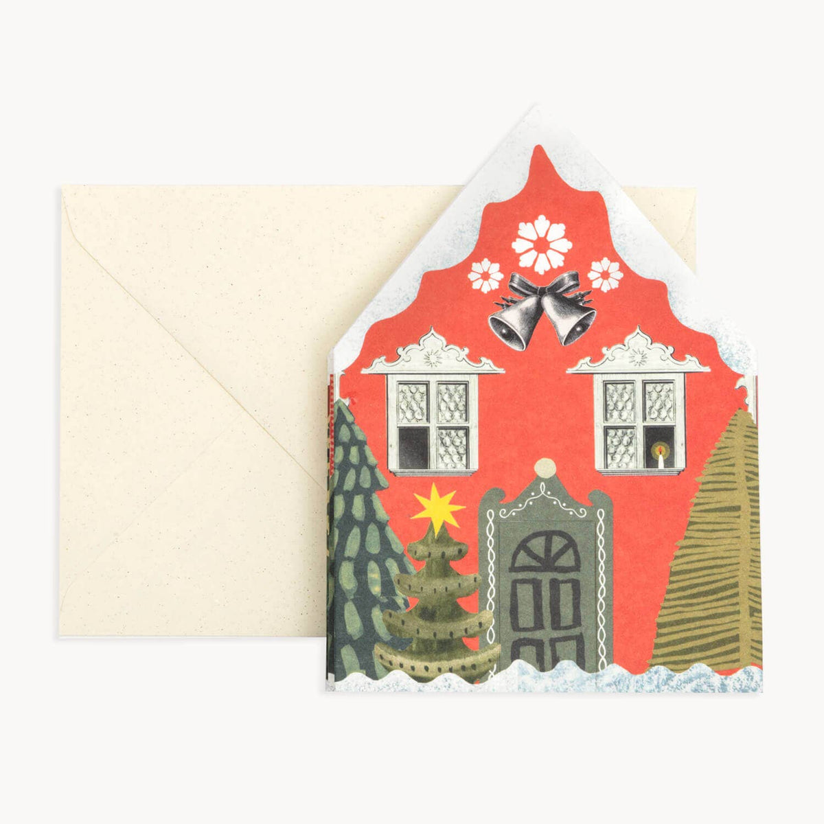 PRE ORDER - Christmas Houses Concertina Card