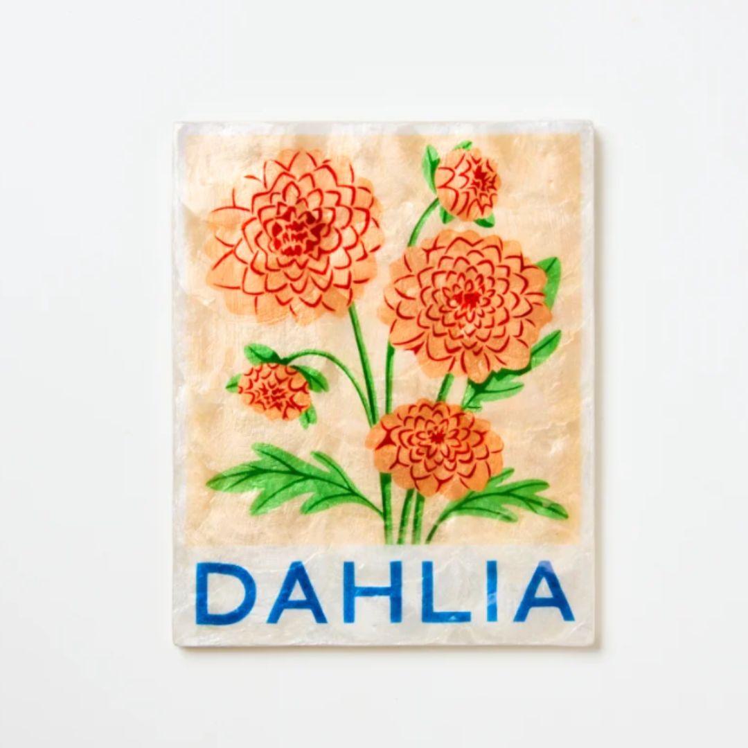 MARKET WALL ART DAHLIA