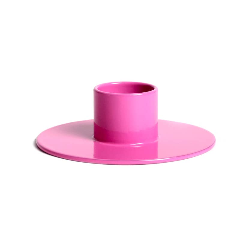 Candle Holder - Candy Pink