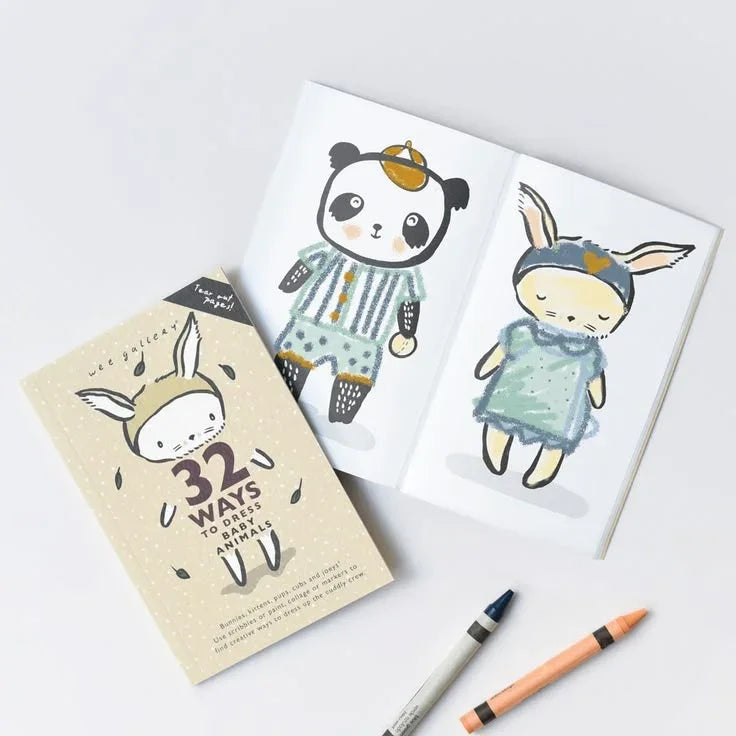 32 Ways to Dress Baby Animals - Activity Book