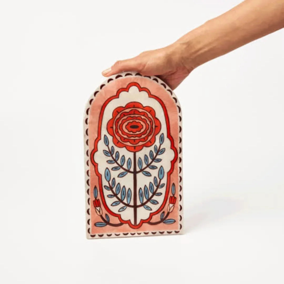 SAMIRA WALL ART FLOWER ARCH