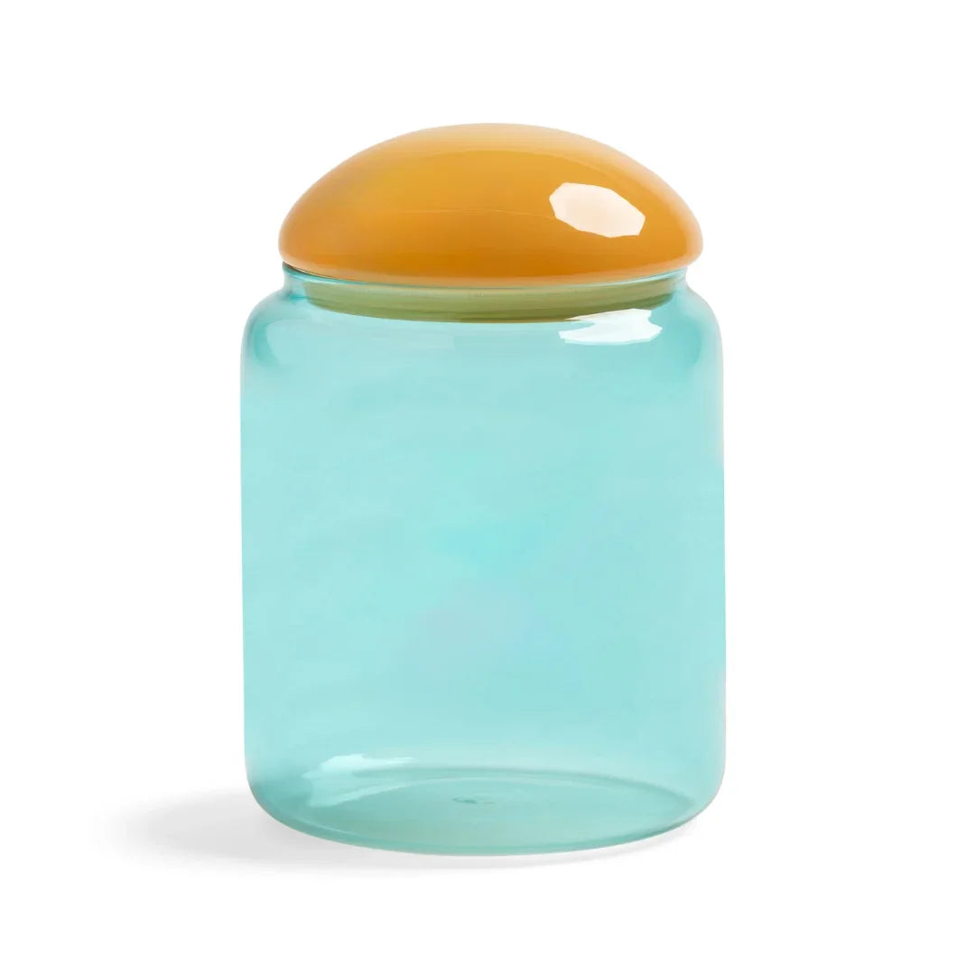 Puffy Jar - Turquoise By &Klevering - CLICK & COLLECT ONLY