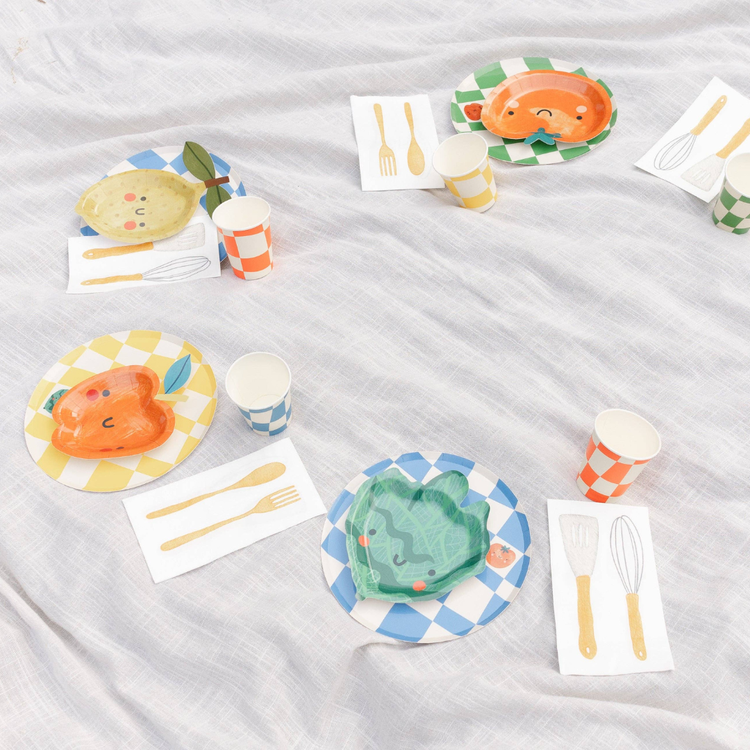 Little Chef Dessert Party Plates