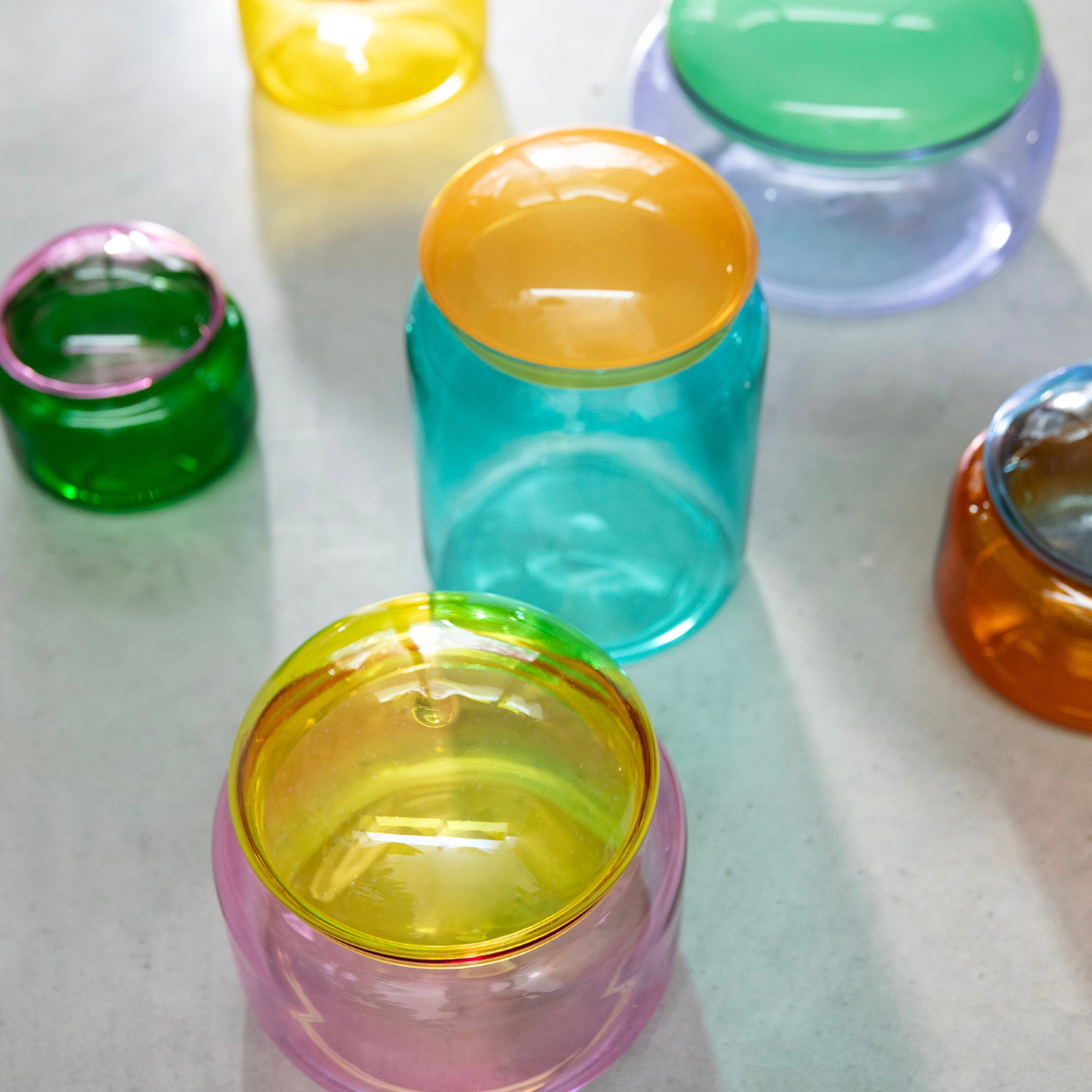 Puffy Jar - Turquoise By &Klevering