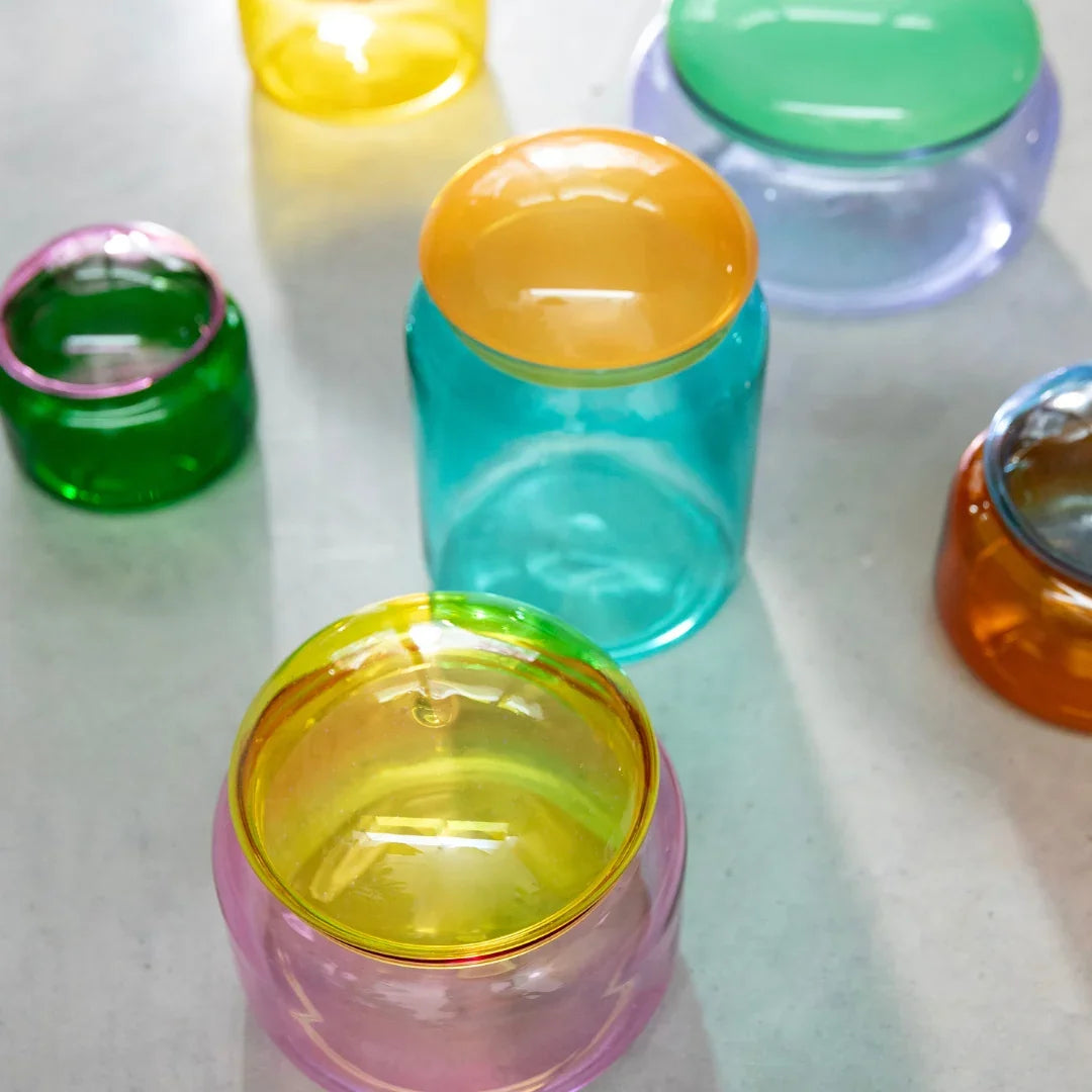 Puffy Jar - Turquoise By &Klevering - CLICK & COLLECT ONLY