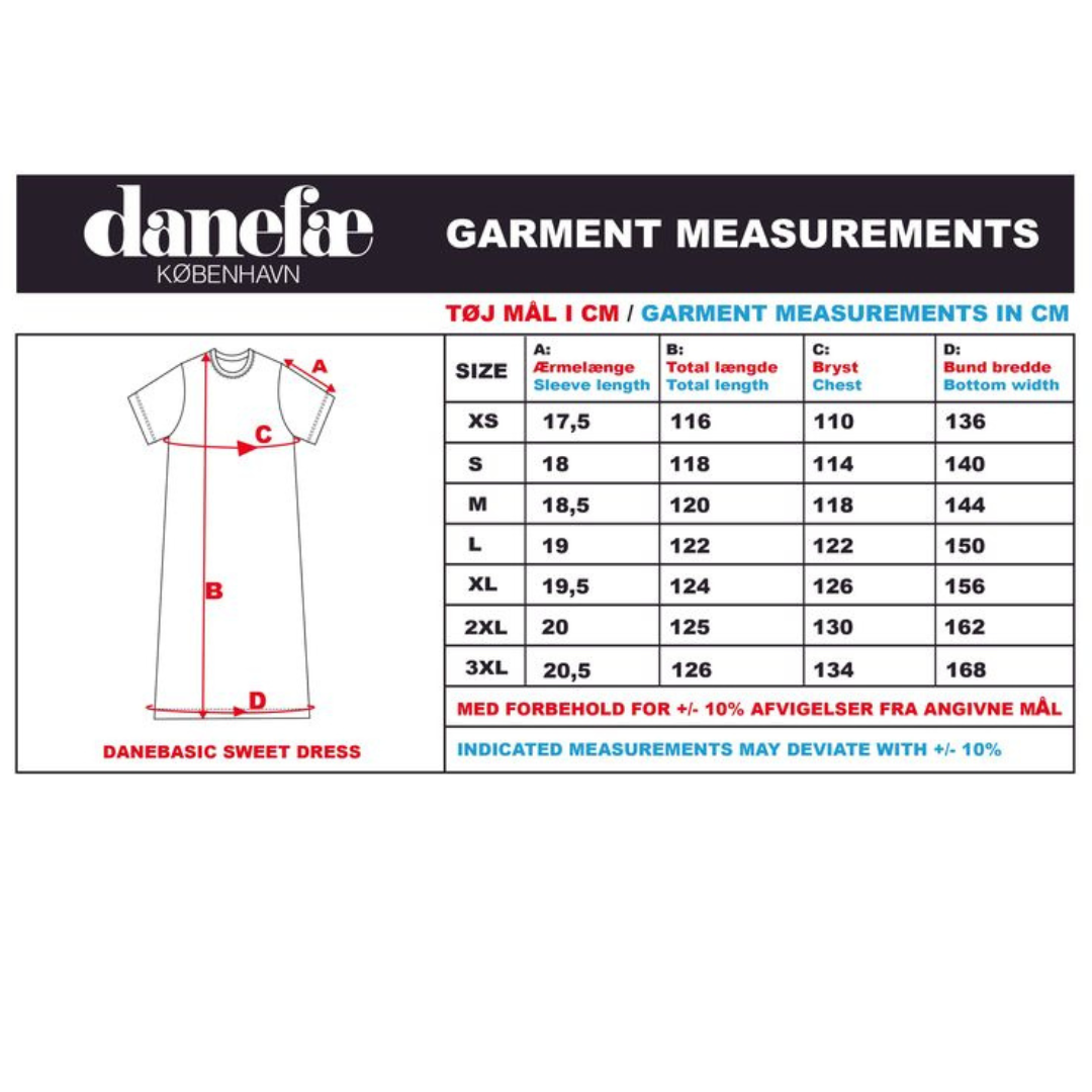 Danebasic Sweet Dress Light Rust/Bright Pink
