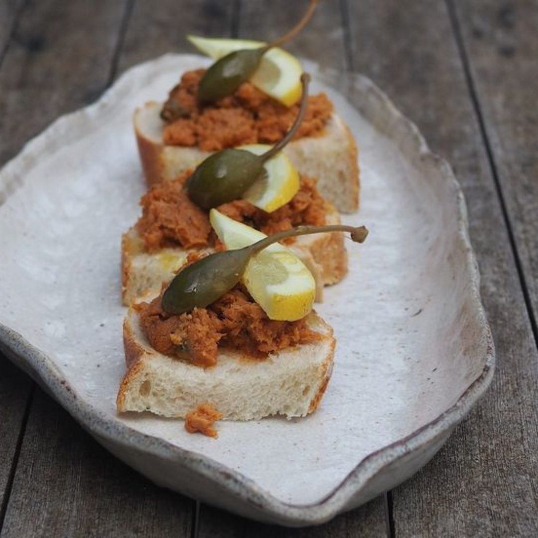 Hot Smoked Kingfish and Vermouth Pâté