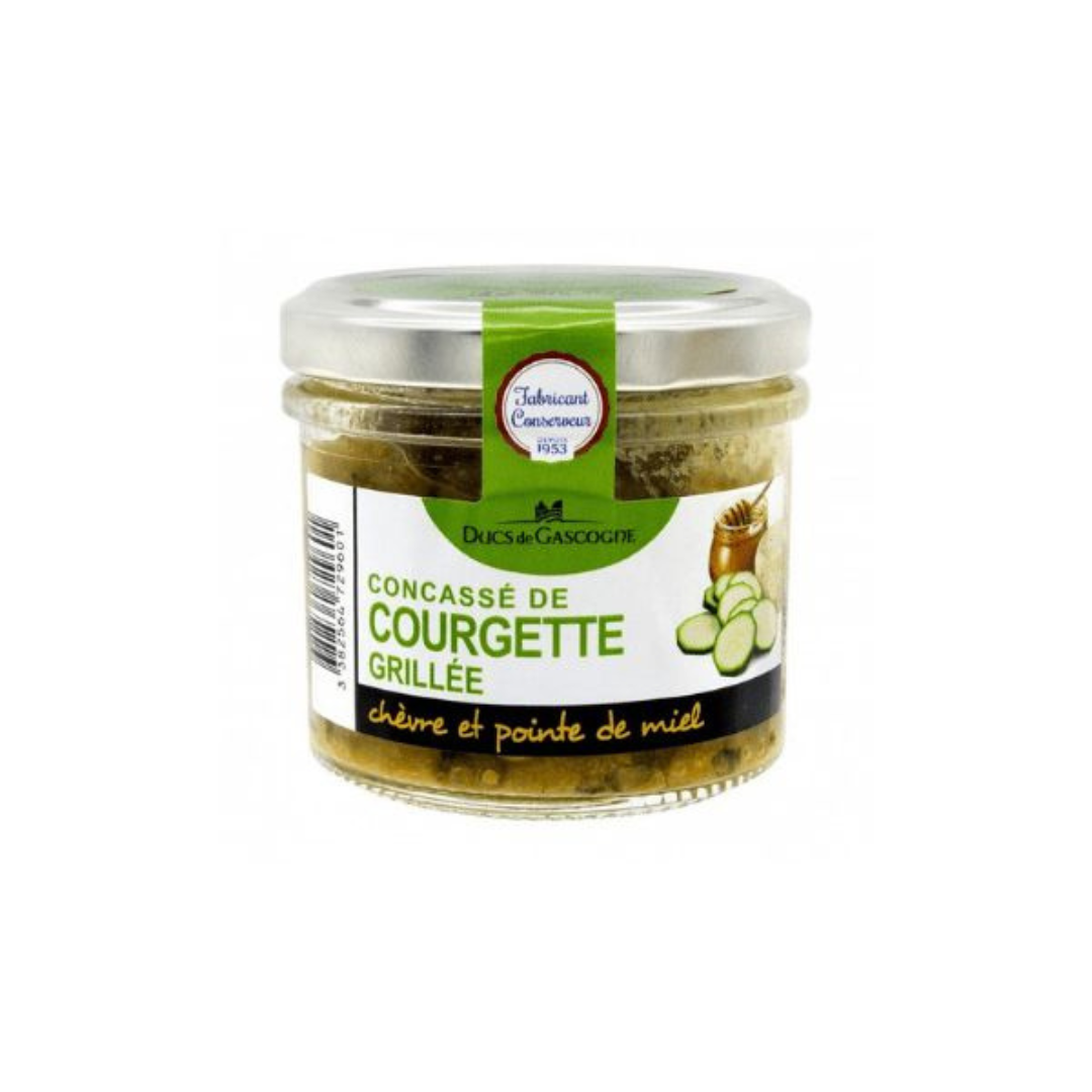 Ducs de Gascogne Crushed Grilled Zucchini Goat Cheese and Honey 90g