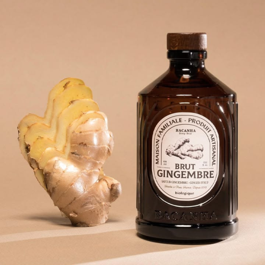 Bacanha Sirop Brut de Gingembre (Ginger) - 400 ml
