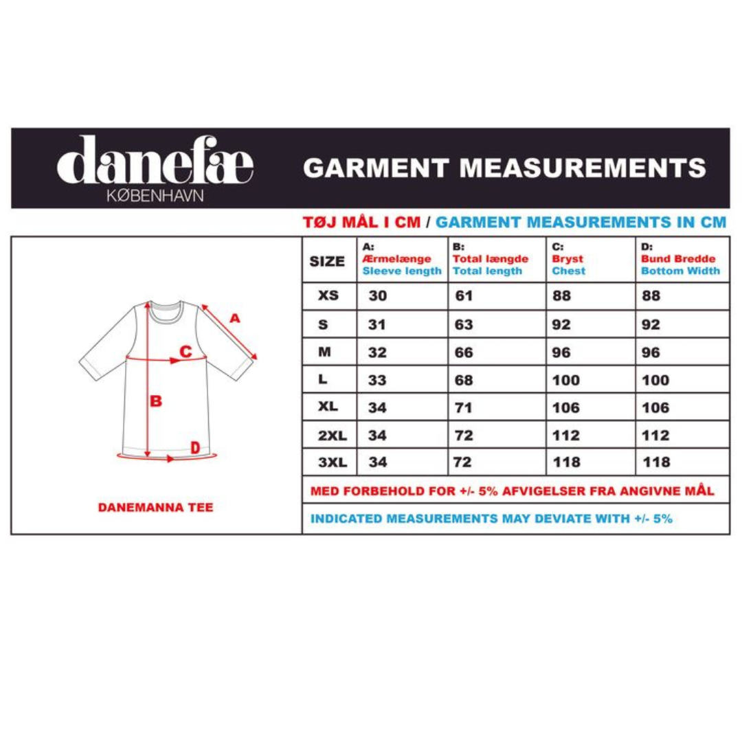 Danemanna Modal Tee -  Dk Navy