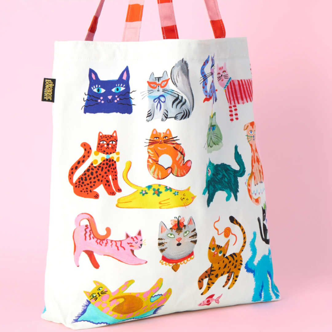 Cat Club Tote Bag - LAST ONE!